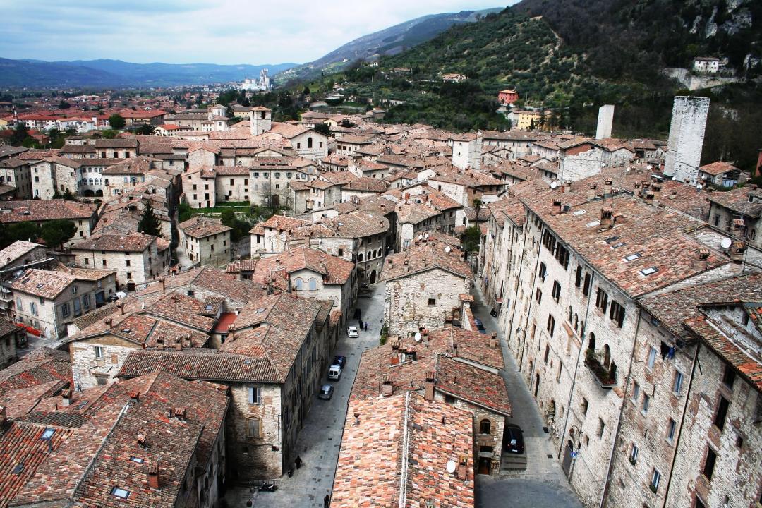 Itinerary from Assisi to Gubbio