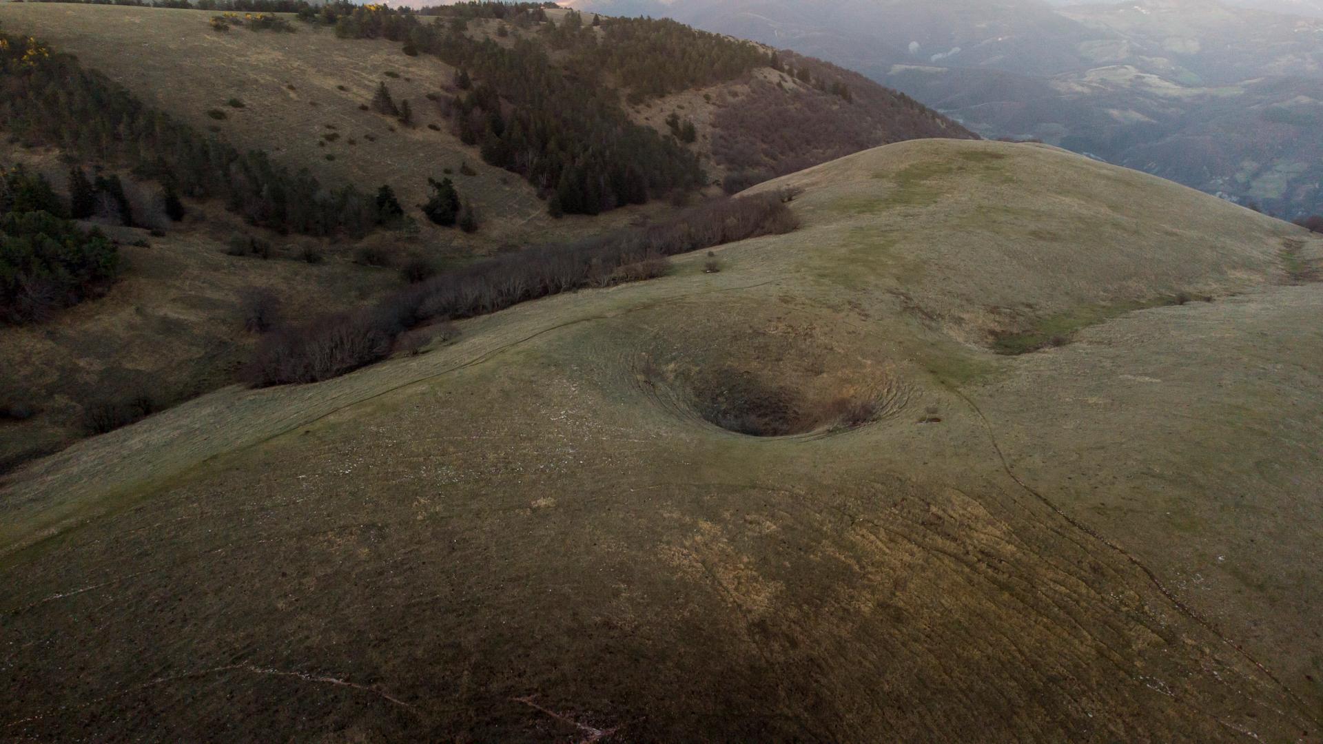 Tramonto sul Monte Subasio
